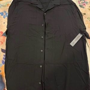 JW Anderson Classic Black Button Down Shirt